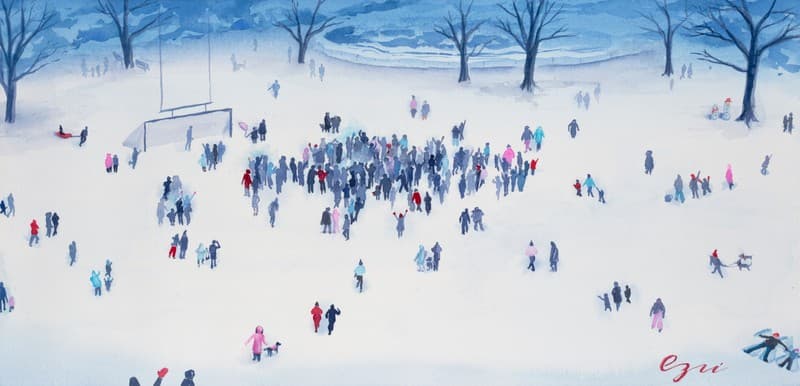 McCarren Snowball Fight