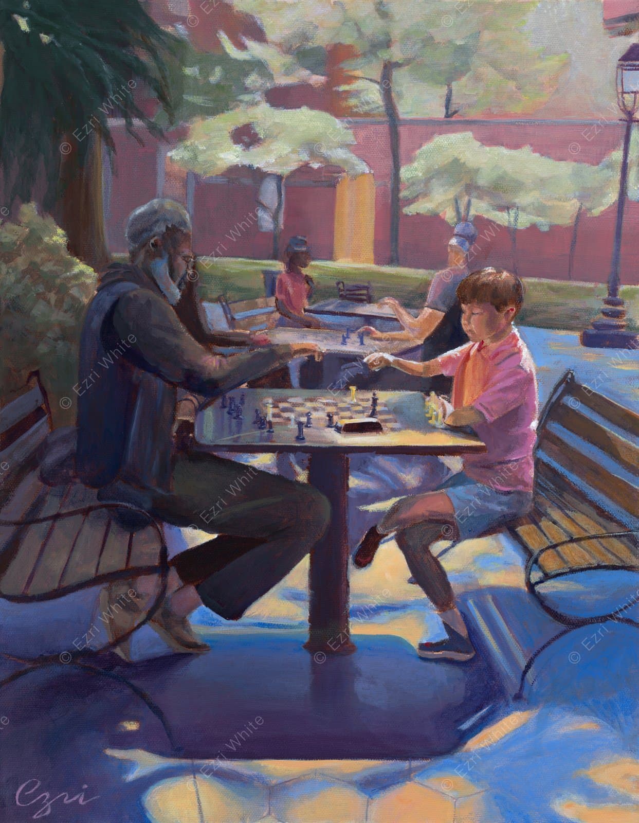 Chess Players - Print